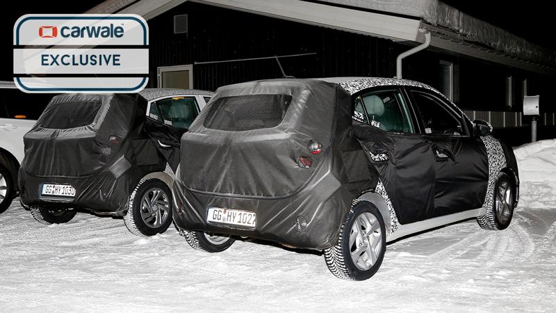New-gen Hyundai Grand i10 spotted testing in Sweden 