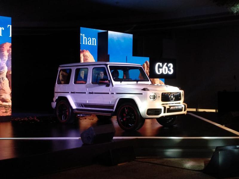 Mercedes-Benz launched the new G63 AMG 