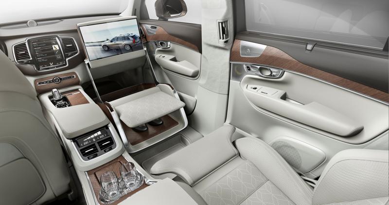 Volvo XC90 Excellence Lounge Console interior