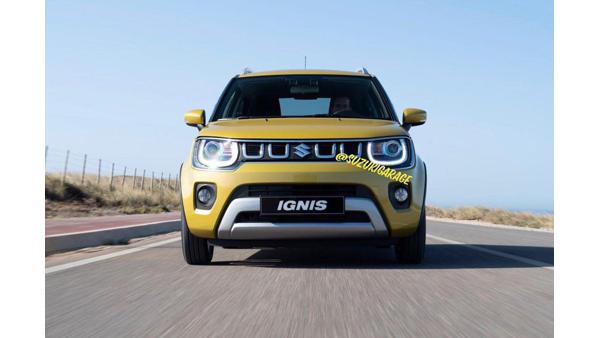 Suzuki Ignis facelift spied