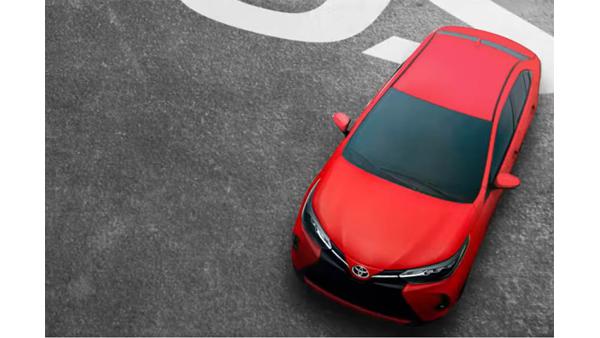 Toyota Yaris facelift teased