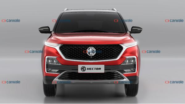 MG Hector dual-tone Red