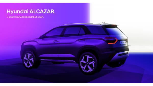 Hyundai Alcazar teased in design sketches