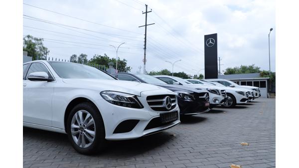 Mercedes-Benz delivers 550 cars 