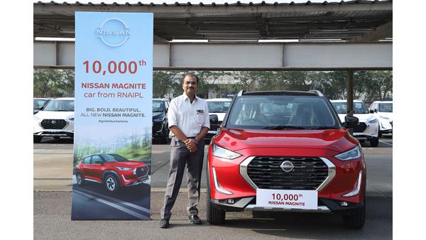 Nissan Magnite 10000 units production milestone
