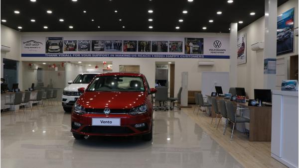 New Volkswagen showroom in Hyderabad